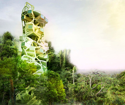 Futuristické budovy s vertikállnym pestovaním sú bežnou súčasťou vyspelého sveta.