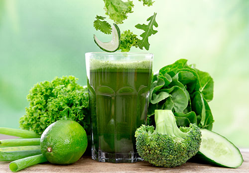 Zelená strava je bohatá na chlorofyl - zelené farbivo, ktoré ma pre ľudský organizmus liečivé účinky.