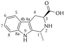 (1R,3S)-1-metyltetrahydro-karbolín-3-karboxylová kyselina