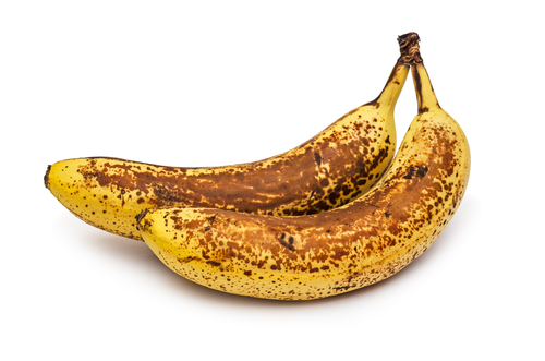 Zrelé banány majú aspoň pár čiernych bodiek.