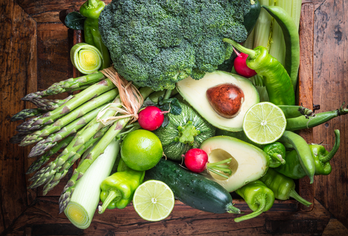 Surová zelenina obsahuje kvalitné bielkoviny.
