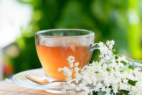 Čaj z bazy čiernej má močopudné účinky a lieči zažívacie problémy.
