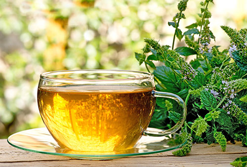 Zdravý bylinkový čaj 
