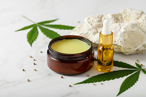 CBD kvapky a ich benefity pre pleť