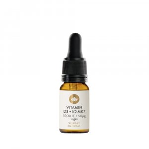 Vitamín D3 + K2 1000 IE + 50µg