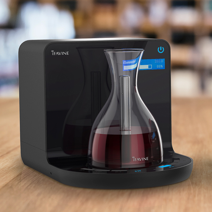 Dekantér iSommelier PRO D033- výstavný kus