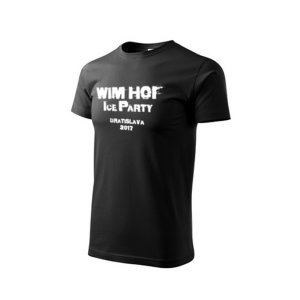 Wim Hof Ice Party - čierne