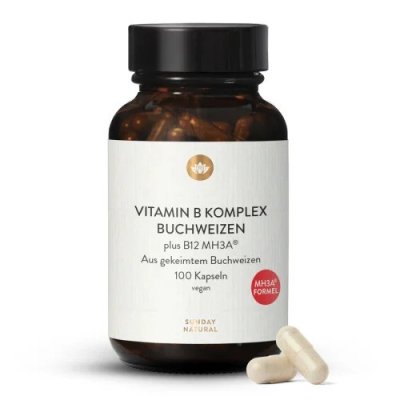 Vitamín B-komplex + B12 500µg MH3A