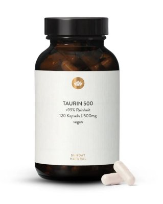 TAURÍN 500 mg, kapsule