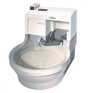 Robotická toaleta pre mačky CatGenie 120+ bez poklopu