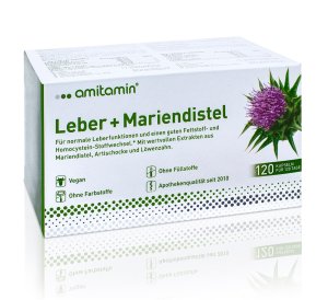 amitamin® Pečeň + Ostropestrec - 120 kapsúl na 120 dní