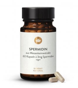 SPERMIDÍN - Extrakt z pšeničných klíčkov 3 mg spermidínu