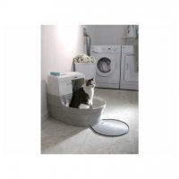 Robotická toaleta pre mačky CatGenie 120+ bez poklopu