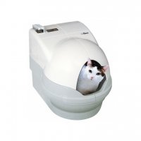 Robotická toaleta pre mačky CatGenie 120+ bez poklopu